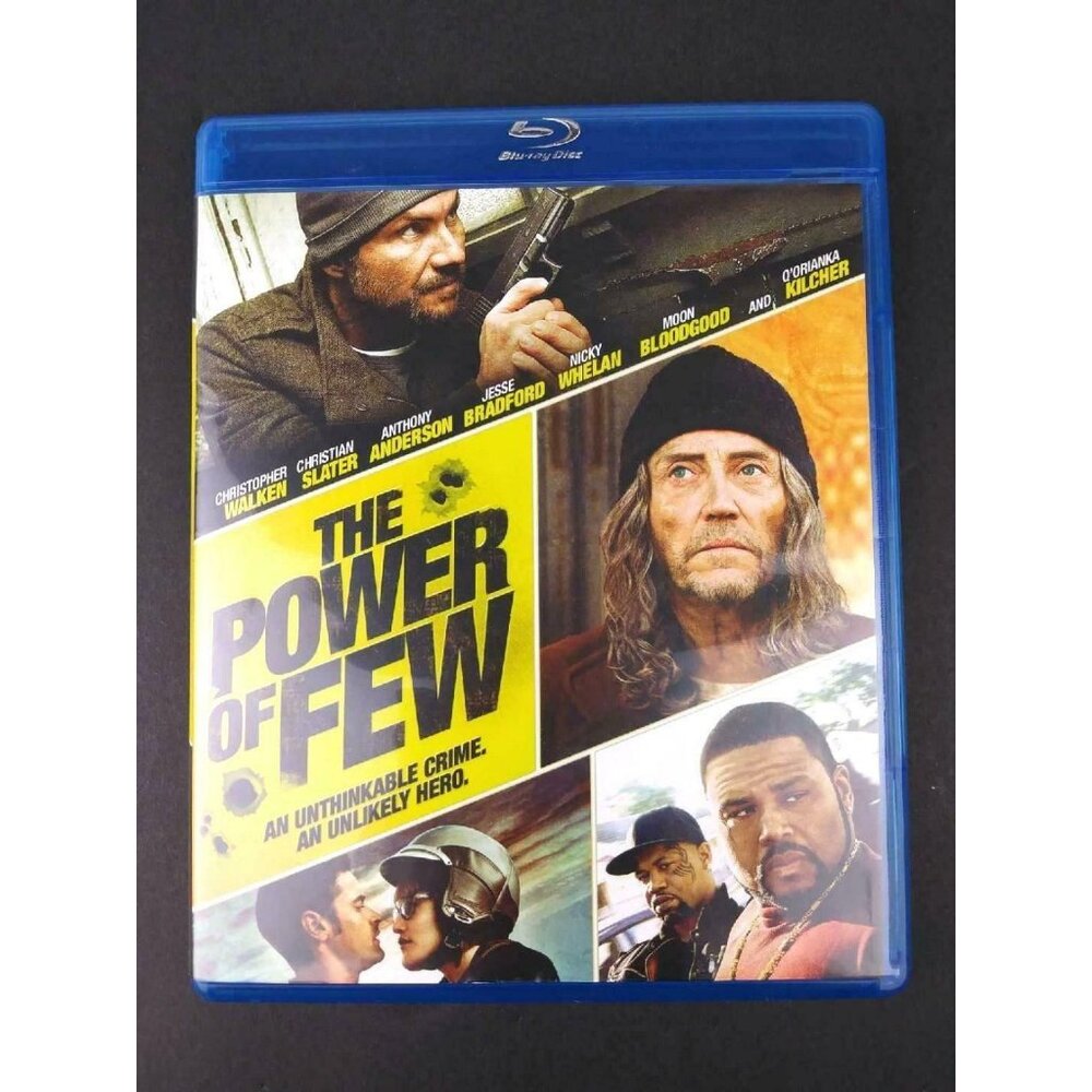 The Power Of Few Blu Ray Christopher Walken Christian Slater Thriller Drama